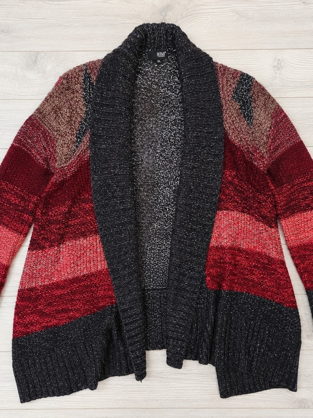ANA A New Approach Women's Open Front Cardigan Sweater – XL - Picture 3 of 4